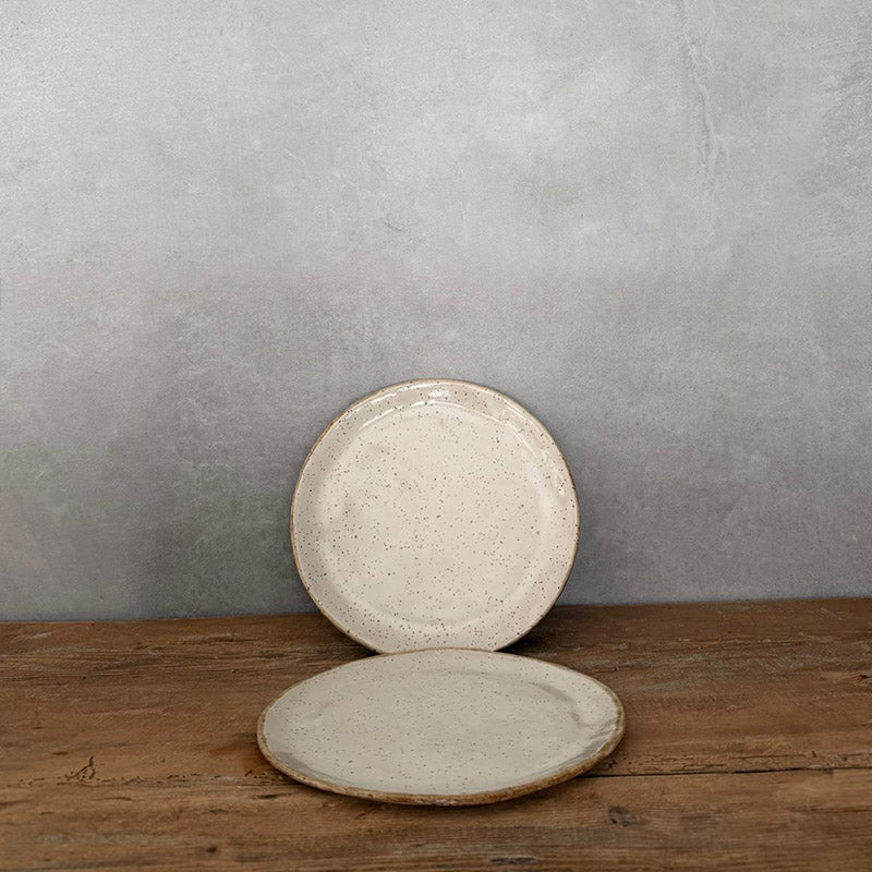 BOHEMIAN White Dessertteller - FRANZARTKERAMIK