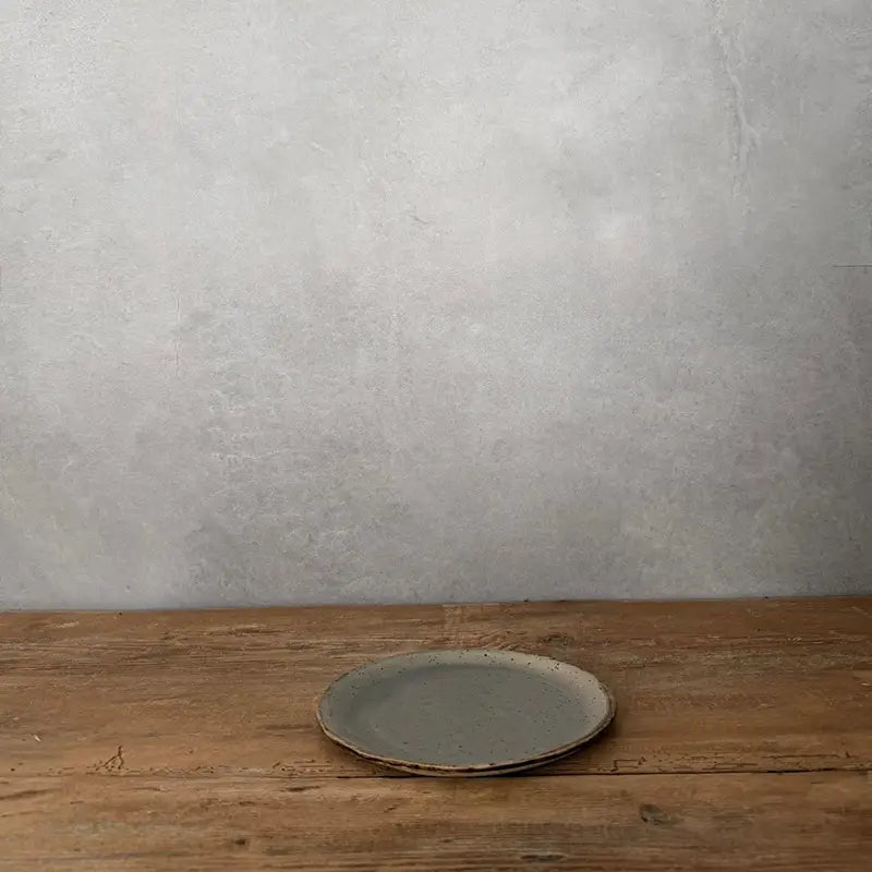 BOHEMIAN Grey Brot/Beilagenteller - FRANZARTKERAMIK