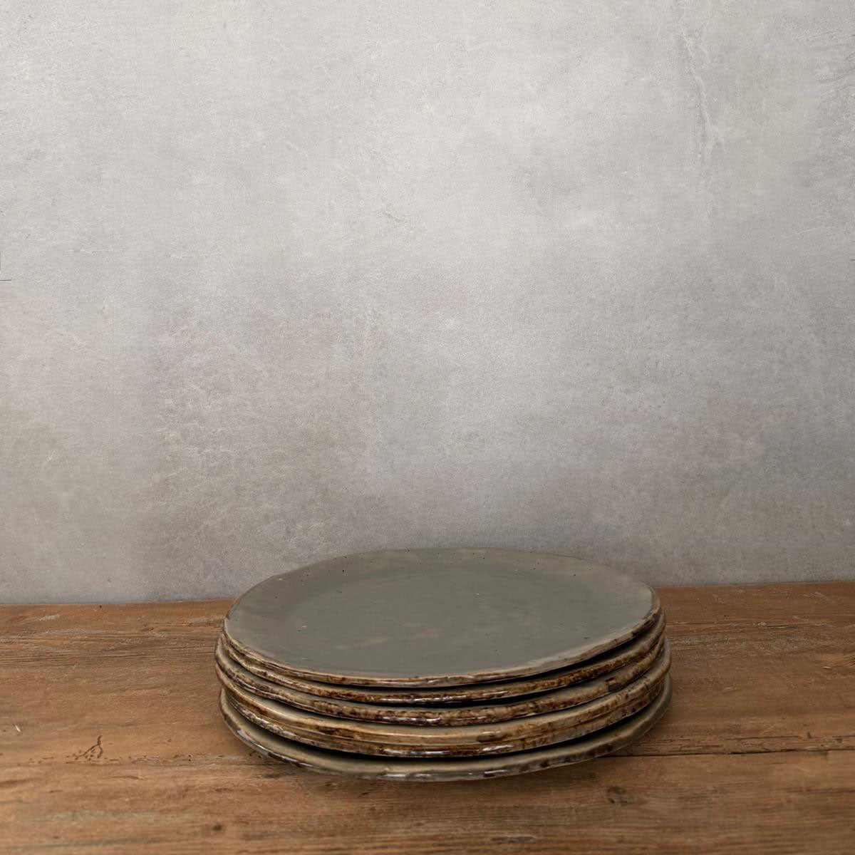 BOHEMIAN Grey Essteller, Speiseteller - FRANZARTKERAMIK