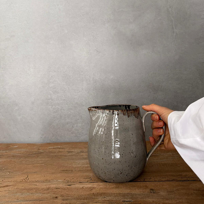 BOHEMIAN Grey Keramik-Krug -1200 ml - FRANZARTKERAMIK