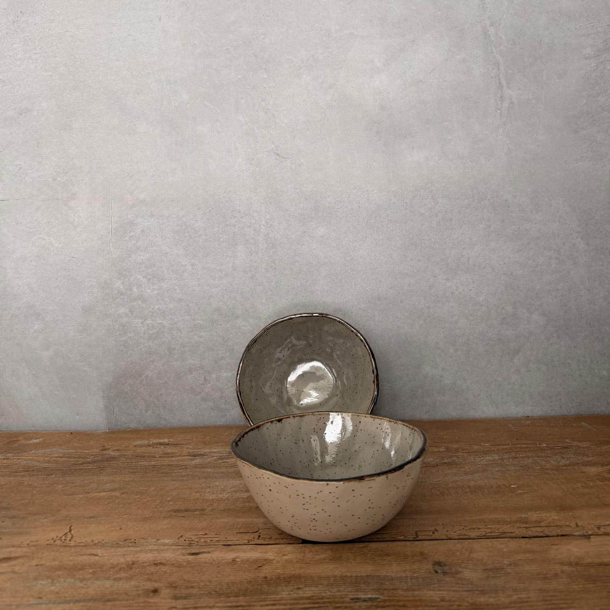 BOHEMIAN Grey Müsli-/Salatschale - FRANZARTKERAMIK