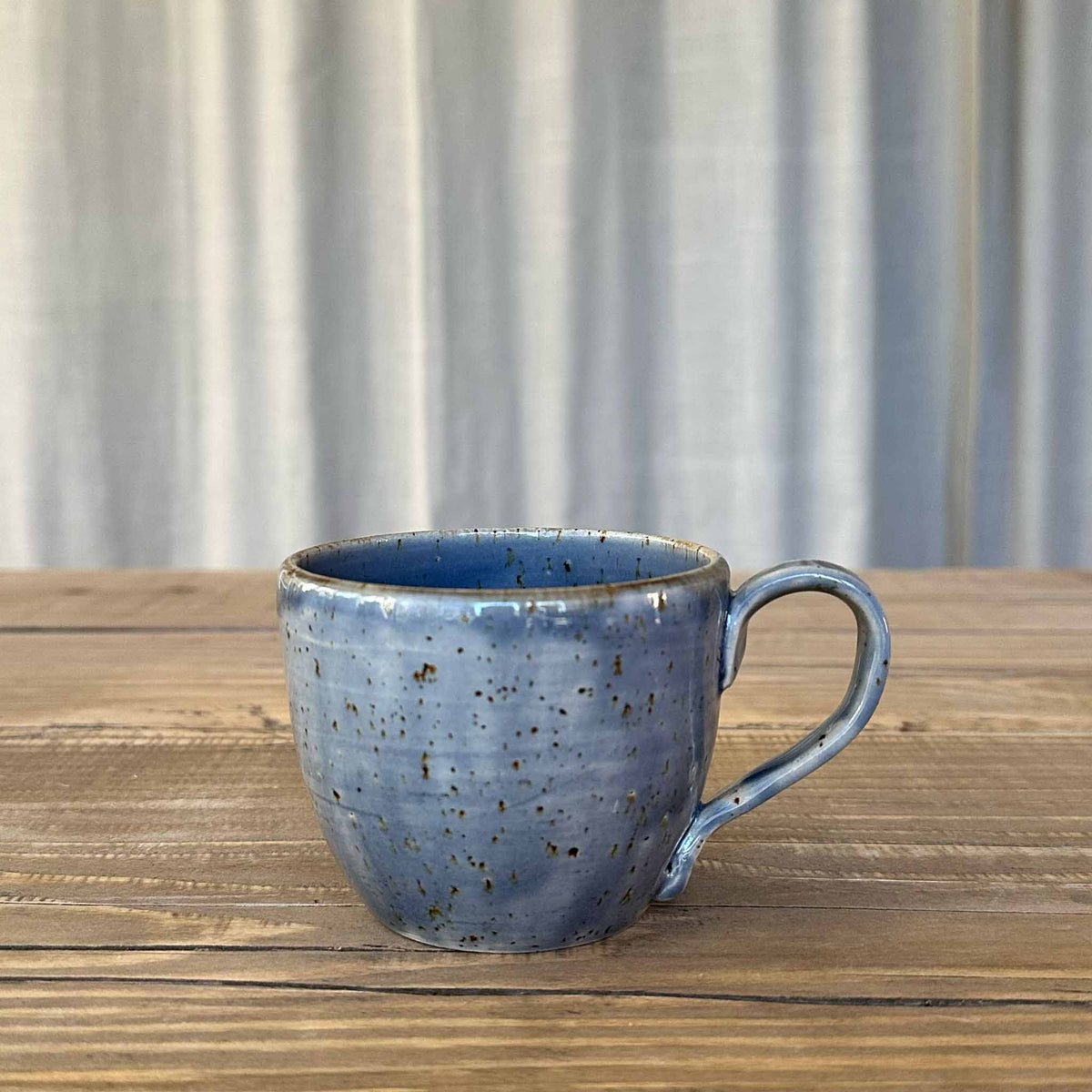 BOHEMIAN Blue handgetöpferte Tasse, blau - FRANZARTKERAMIK