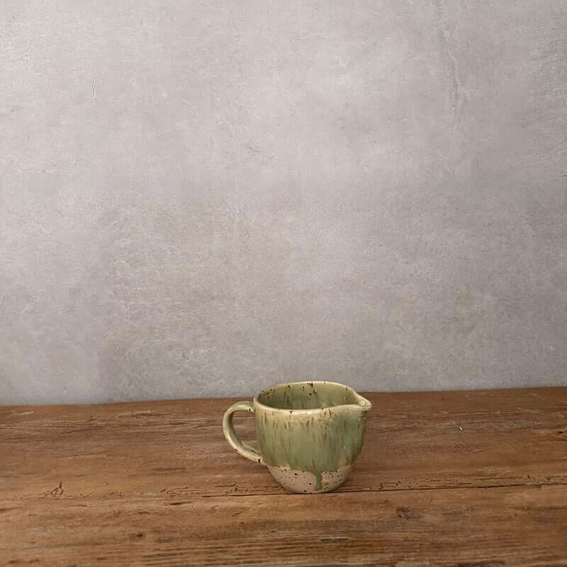 GREEN TEA Keramik Milchkännchen - FRANZARTKERAMIK