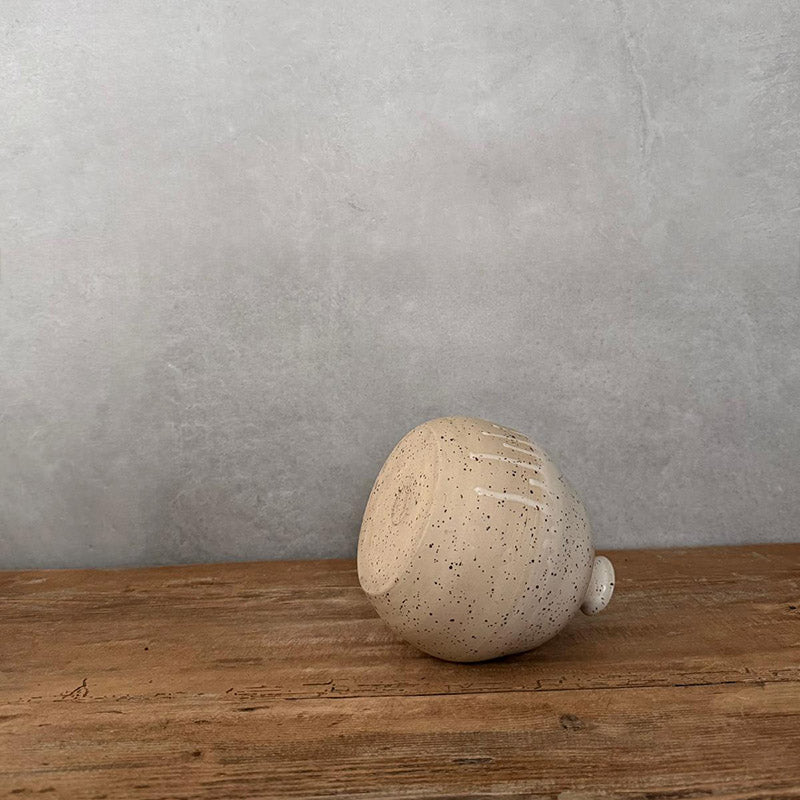 BOHEMIAN White Ballonvase II, Keramikvase - FRANZARTKERAMIK