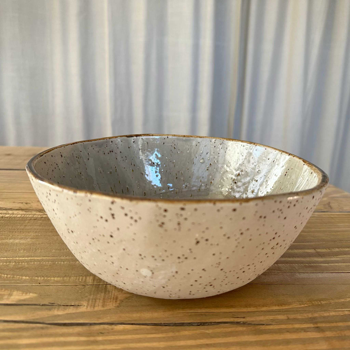 BOHEMIAN Grey Keramikschüssel mittel - FRANZARTKERAMIK