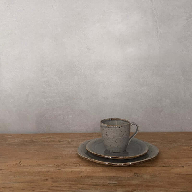 BOHEMIAN Grey Keramik-Tasse, 200 ml - FRANZARTKERAMIK