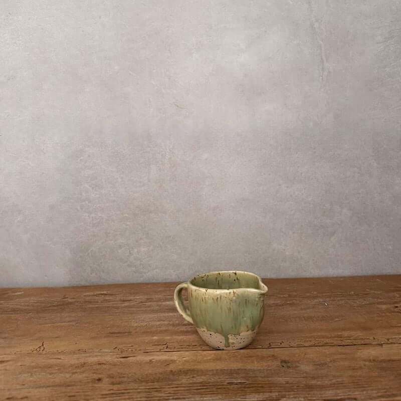 GREEN TEA Keramik Milchkännchen - FRANZARTKERAMIK